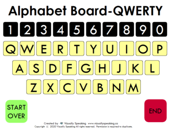 Alphabet Board Coloured