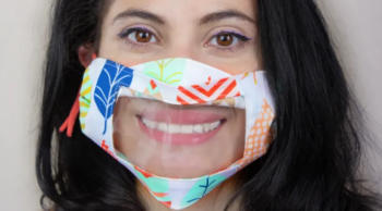 FREE - EASY DIY Mask for the deaf or hard of hearing