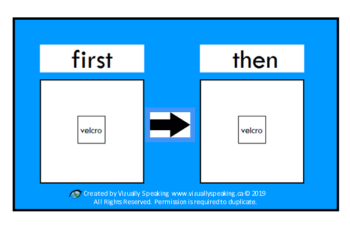 First/Then - Template - vizuallyspeaking.com