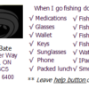 Personalized Reminder Card - FISHING - Image 2