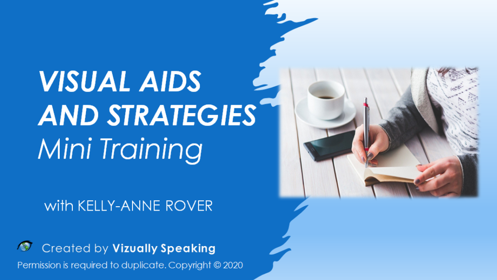 Get started creating your own personalized visual aids and strategies with this easy to follow complete Mini Training - Visual Aids & Strategies - An Introduction