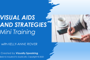 Mini Training – Visual Aids and Strategies – An Introduction