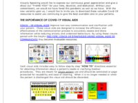 COVID Communication & Clarification Visual Aids PDF